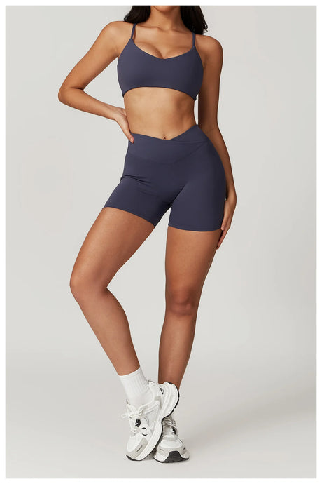 Women Fitness Shorts Sports Shorts Running Cycling Shorts High Waist Push Up Gym Shorts Workout Leggings Woman Yoga Clothing