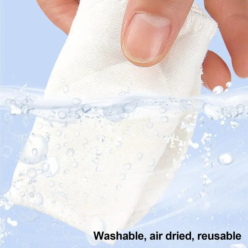 Women Bra Liners Washable Sweat Absorber Underboob Sweat Absorber Pads Non Woven Rectangle Insert Lining Sports Underwear Pads