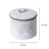 Laundry Bag Sets For Washing Machines Embroidery Fine Mesh Underwear Organizer Basket Clothes Cleaning Protect Anti-deformation