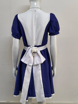 Anime Alice Princess Dress Maid Apron Dress Game Madness Returns Alice Cosplay Costume For Women Girls Halloween Party