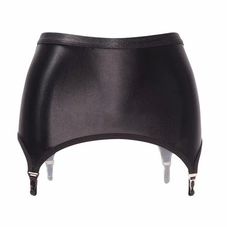 Sexy multi choices Luxury Garter Belt Women Glossy Satin Mini Skirt Metal Clips Garter Suspender Belt For OL sexy dancer sm game
