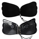 Women Sexy Invisible Strapless Adhesive Stick Bra Strapless Push Up Bras Backless Lingerie Seamless Silicone Bralette Underwear