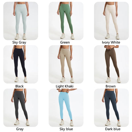 Hearuisavy Summer Super Soft Fabrics High Waist Leggings Gym Yoga Pants Running Workout Tights Push Up Sports Leggings Women