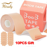 1 Set Boob Tape Bras Women Adhesive Invisible Bra Nipple Pasties Covers Breast Lift Tape Push Up Bralette Strapless Pad Sticker