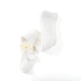 Baby Pantyhose Girls Tights Toddler Girl Winter Clothes Cute Girl Bow Pants Cotton Breathable Stockings Knit Kid Tights
