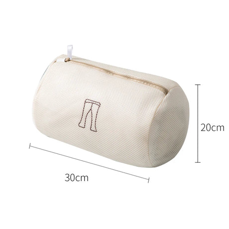 Laundry Bag Sets For Washing Machines Embroidery Fine Mesh Underwear Organizer Basket Clothes Cleaning Protect Anti-deformation