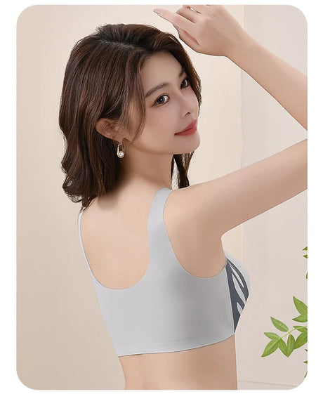 1pcs Women Seamless Bras Female Push Up Vests Style Wireless Underwears Lady Anti Sagging Comfort Soft Lingeries Ladies Camisole