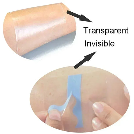Clear Boob Tape Adhesive Breast Bra Lift Tape Push Up Sticky Body Breathable Invisible Boobytape for Women