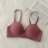 8cm Extreme Push Up Bra for Small Chest AA-A-B Cup Ultra Thick Padding Wireless Bra for Max Lift Deep Plunge Seamless Lingerie