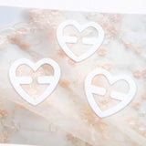 3 Pcs/set Invisible Bra Buckle Shadow-Shaped Underwear Buckle Bra Back Intimates Accessories Clips Strap Holders