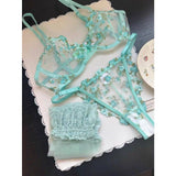 Sexy Sheer Lace Flower Embroidery Underwire Bra for Women, Large Breast Minimizer Anti‑Sagging Comfort Everyday Wear YEMOMO S‑XL