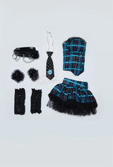 Frankie Stein Monster Cos High Cosplay Costume Anime Shirt skirt socks gloves Halloween carnival women's Gothic JK new uniform