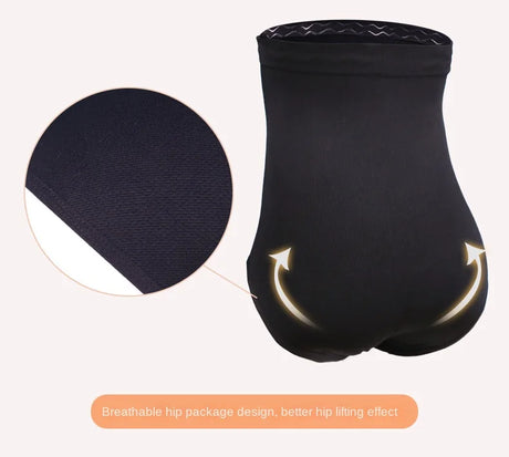 Women Shaper Panty Ladies High Waist Shapewear Pants Non-slip Corset Lift Hip Panties Plus Size S-4XL Abdominal Pants
