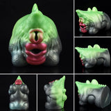 GEEBA Fantasy Red/Blue Dragon Male Masturbator Silicone Adult Men's Onahole Pocket Pussy Realistic Vagina Stroker Men Sex Toys
