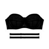 Mesh Thin Lace Transparent Bra Close-fitting Shockproof Seamless Invisible Bra Anti-sagging Lingerie Push Up Underwear Wedding