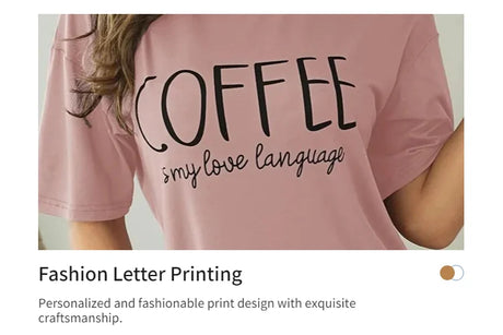 Casual Slogan Print Nightdress For Women Short Sleeve Sleepwear Dresses Loose Fit Tee Nightwear Home Clothes Nightie Loungewear