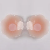 2pcs New Women Invisible Nipple Cover Stickers Self-adhesive Chest Breast Petals Silicone Lift Up Paddings Reusable Patch Bra