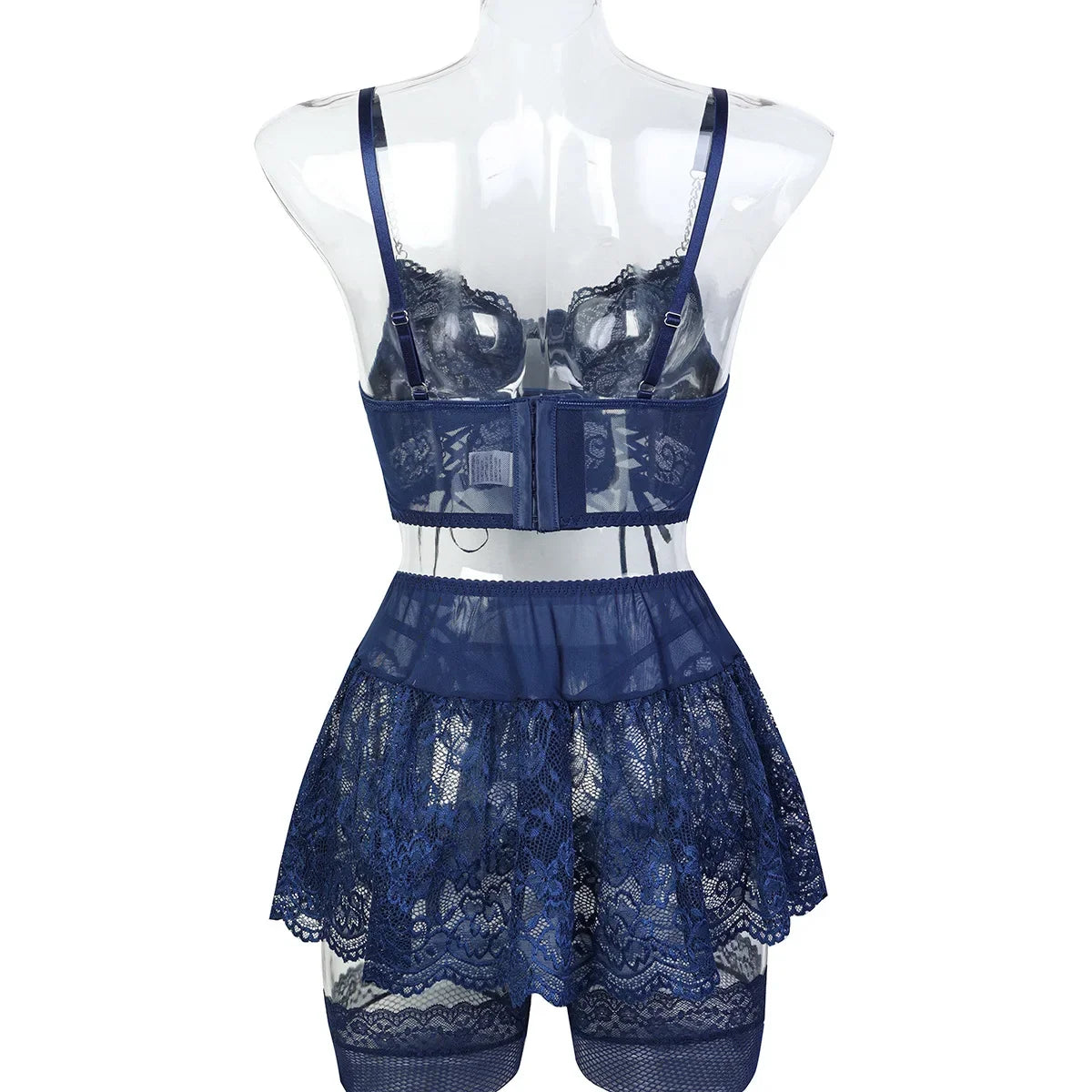 Fancy Sexy Lingerie Lace Ultra Sexy Women's Intimate Ethical Underwear G-String Hot Skirt Ensemble Outfits Brazilian Underwear