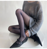 Blue Green Ultra-thin Nylon Thigh High Stockings Pantyhoses Women Sexy Women Tights Velvet Sexy Lingeries Hosiery Body Stockings