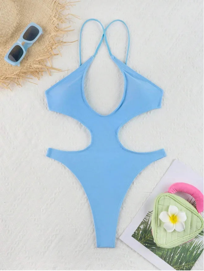 Summer Sexy Swimsuits One Piece Women Swimwear Push Up Swimming Wear Bodysuit Bathing Suits Backless Beachwear Pool Bather 2026