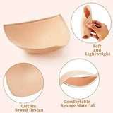 Soft Bra Pads Inserts Removable Bra Pad for Women Breast Push Up Enhancer Bra Pad Sports Bras Cups Insert Bikini Swimsuit