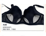 Women's Hollow Out Cup Push Up Bra Full Coverage Supportive  Underwire Female Balconette Lingerie 34 36 38 40 42 D E F G H I J