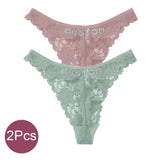 Custom Thong Panties with Name Sexy Lace Panties Shinny Letters Name Personality String Met Name Lingerie Tanga Hotwife Gifts