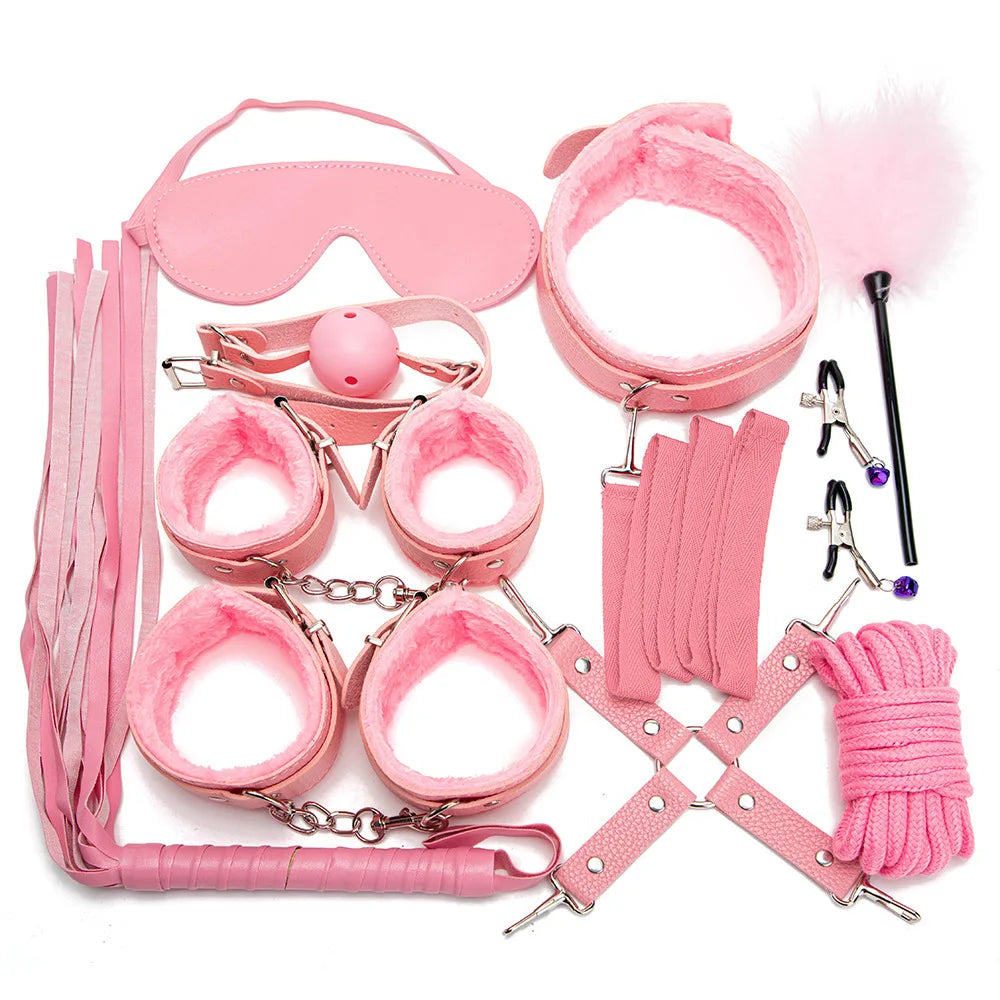 Full Face Mask PU Leather Cat with Binding Straps Set for Couple Sexy Head Cover Product Interest
