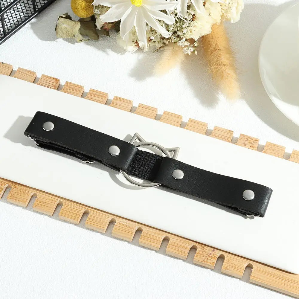 New Womens Sexy Punk Elastic Bondage Harness Garter Belts Cat Leg Chain Cosplay Spike Elastic Thigh Ring Garter Body Jewelry