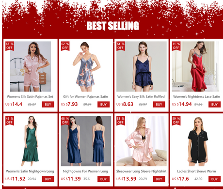 Women's Satin Nightgown Long Slip Sleep Dress Silk V Neck Sleepwear Solid Color Nightwear
