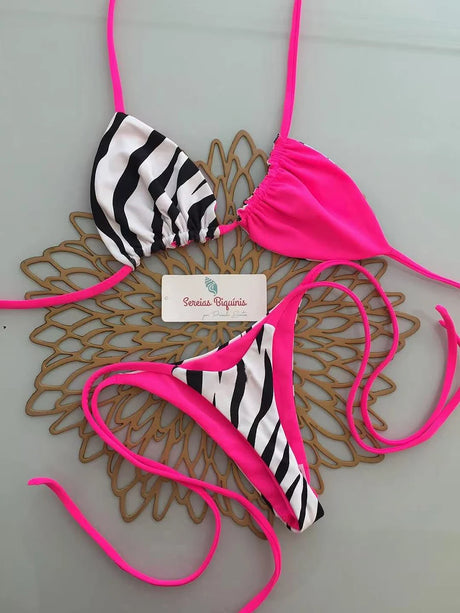 Micro Bikinis 2026 Push Up Women Swimsuit String Swimwear Brazilian Bikini Set Halter Biquini Floral Swimsuit Solid Beachwear