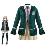 2025 Chiaki Nanami Cosplay Uniforme, Veste, Chemise, Sac, Ensemble Complet pour Femmes, Costume