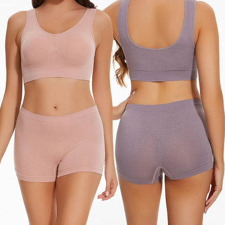 Seamless Women Boxer Briefs Boyshorts For Women Anti Chafing Shorts Women High Waisted Boy Shorts Panties Underwear
