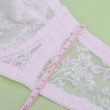 Mesh Thin Lace Transparent Bra Close-fitting Shockproof Seamless Invisible Bra Anti-sagging Lingerie Push Up Underwear Wedding