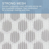 3Pcs Durable Honeycomb Mesh Laundry  Reusable Washing MachinesBags clothes lingerie bra for Delicates 12 x 16 Inches (3 Medium)