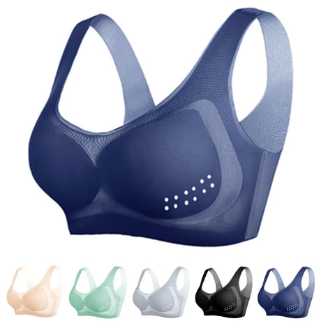2024 Summer Seamless Ice Silk Ultra Thin Bra Ultra-Thin Ice Silk Bra Ice Silk Air Bra Ultra-Thin Ice Silk Lifting Bra