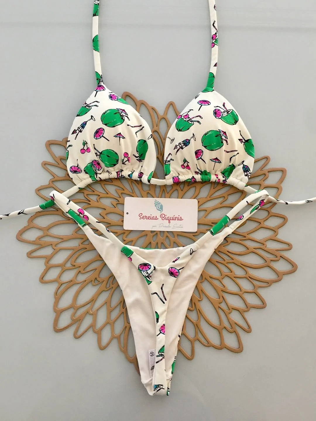 Micro Bikinis Women Swimsuit New Sexy Swimwear Halter Bikini Set Brazilian Biquini Female Thong Beachwear Party Wear