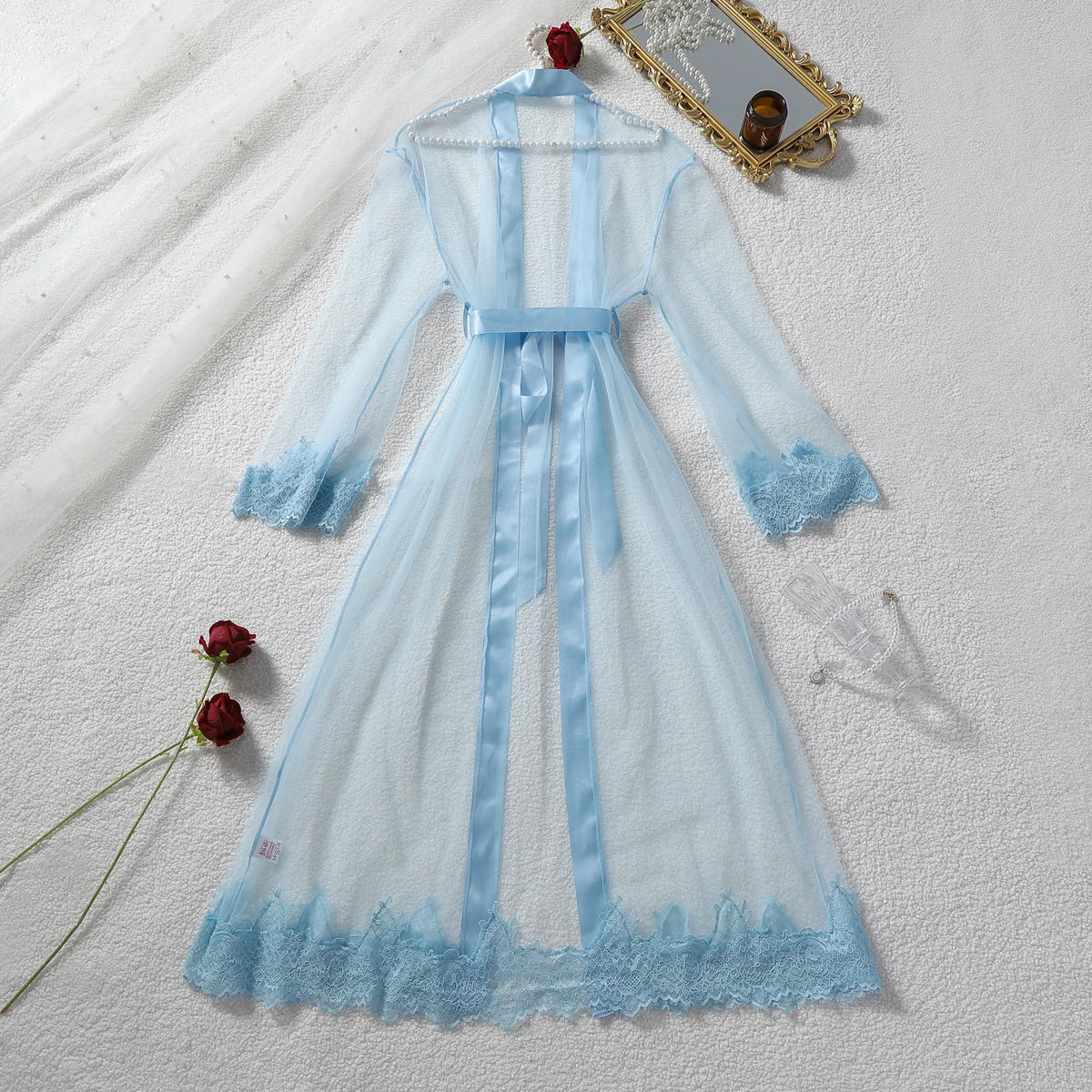 Women's Fashion Gemstone Pendant Decoration Heavy Craftsmanship Flower Embroidery Midnight Temptation Body Shaping Underwear Spl
