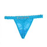 Custom Name Thong Panties Very Sexy Lace Underwear with Personalized Letters G-string Women Customized Gift for Hot Wife Lover