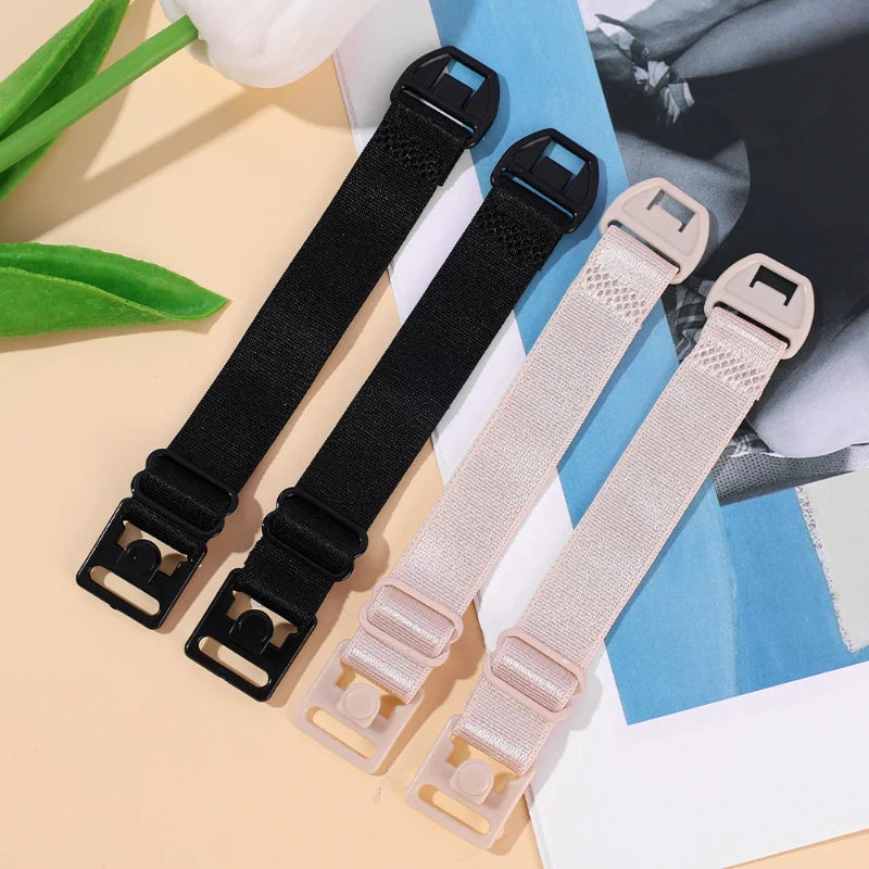 Women Nursing Elastic Bra Shoulder Strap Extension Buckles Adjustable Extended Straps Buckle Removable Underwear Accessories