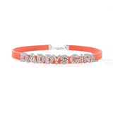 Sexy Gothic DADDYS GIRL Letters Choker Necklace Women DIY Custom Name Collar Chocker Jewelry Necklaces Customized Products Gift