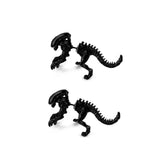 New Exquisite Ladies Niche Dinosaur Earrings Halloween Fashion Horror Monster Alien Earrings Punk Street Trend PartyJewelryGifts