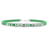 Sexy Bad Words All Holes Open Letters Choker Necklace Women Men Suggestive Adult Chocker Collar Cosplay Custom Jewelry Gift