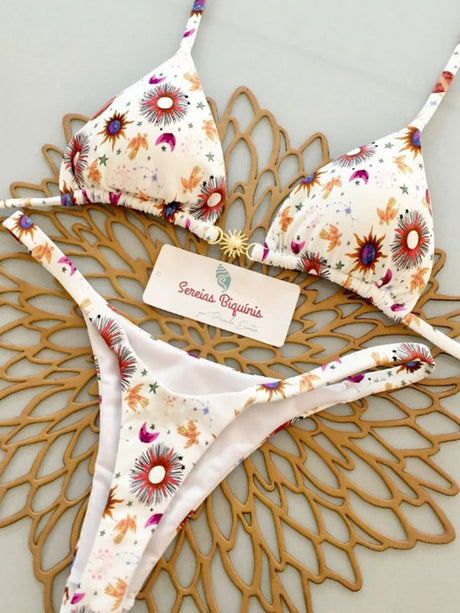 2026 Women's Bikini Swimsuit Women's Split Solid Color Lace-up Sexy Swimsuit 2-piece Set Micro Swimwear