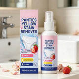 Underwear Stain Remover Spray 100ml Blood Secretion Yellow Spot Cleaner Gentle Skin Safe No Scrub Laundry Detergent for Lingerie