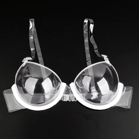Summer Transparent TPU Lift Up Bra for Women Sexy Invisible See Through Bras Simple Design Bikini Cup Wedding Party Underwear