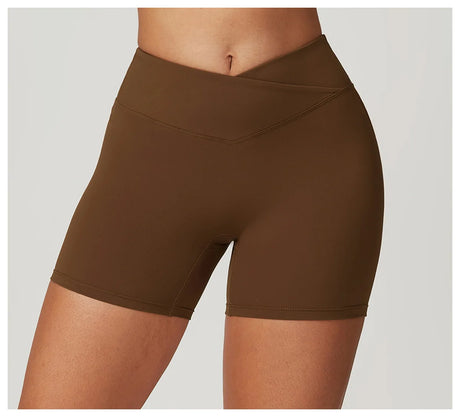 Women Fitness Shorts Sports Shorts Running Cycling Shorts High Waist Push Up Gym Shorts Workout Leggings Woman Yoga Clothing