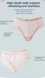 Women's Panties Sexy Lace Transparent Underwear Hollow Out Female Low Waist Briefs Breathable Lingerie Intimates Underpants
