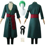 Cosplay OP Costume Wig Kerchief Eearrings Anime Clothes Kimono Adult Children Christmas Halloween Party Role Playing Outfit