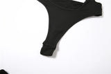 Hollow Out Bodysuit Asymmetrical One-pieces Body Feminino Low Cut Lingerie Sexy Tops Women Rave Outfit Bustier Lenceria Femenina